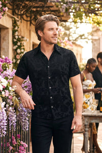 Ethereal Sheer Short Sleeve Shirt