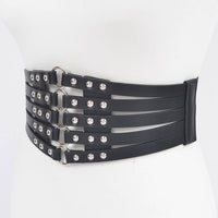 Stud Waist Elastic Belt