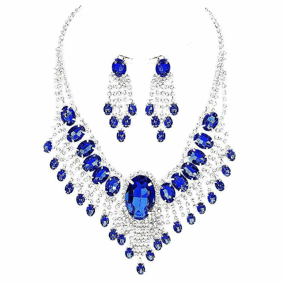 Bohemian Gatsby Theme Statement Necklace Set