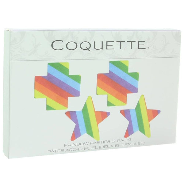 Coquette Rainbow Pasties 2 Pack
