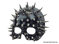 Black Spiked Skull Mask