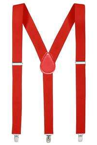 Slim Elastic Sweatband Clip-On Y-Back Suspenders