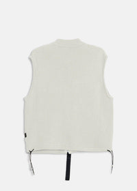 Sweater Vest White