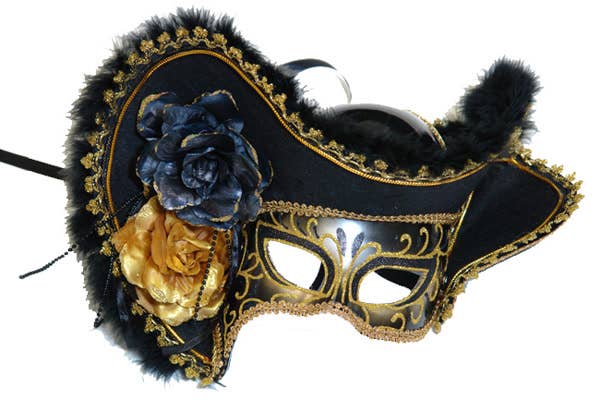 Black Pirate Mask