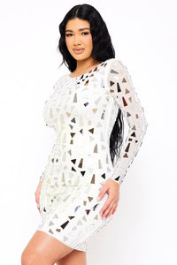 MIRROR PIECES DRESS