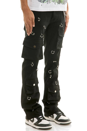 PIERCING FLARE PANTS