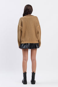Pleather mini balloon skort w/ drawstring