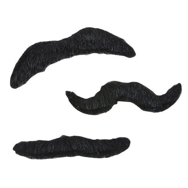 3.5" 3 PC MUSTACHE SET