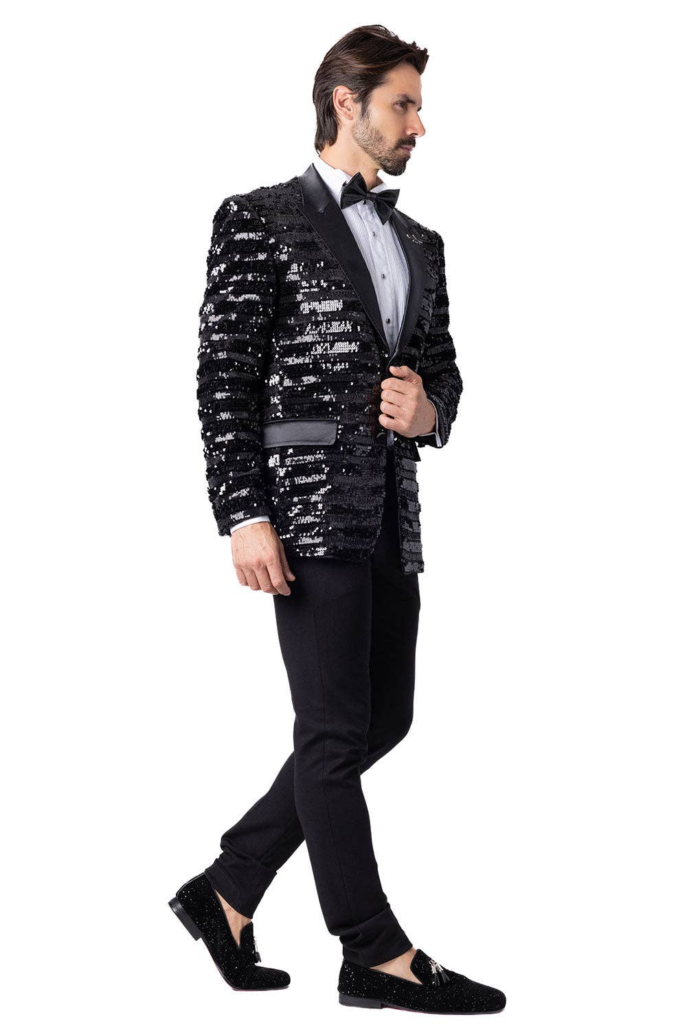 Shiny Sequin Blazer