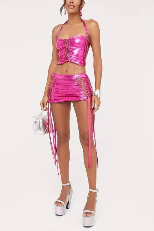 Braided tank or skirt
