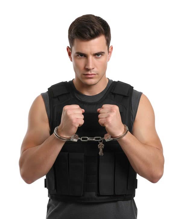 Police Metal Handcuffs