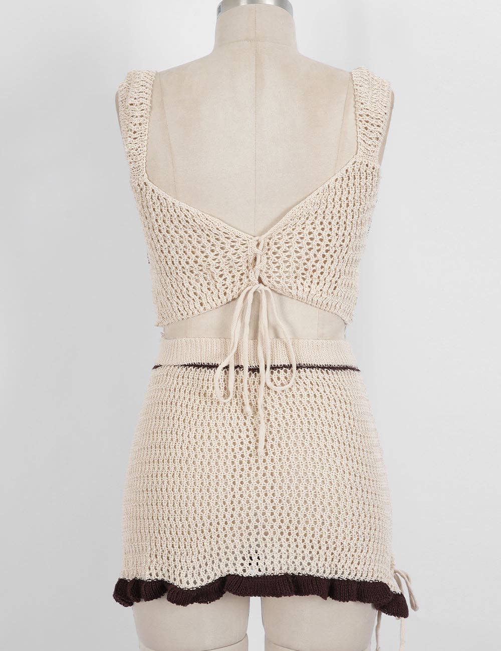 Knit crochet Top or Skirt