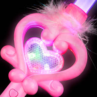 13" LIGHT-UP FEATHER WAND