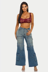 Lace Cropped Top