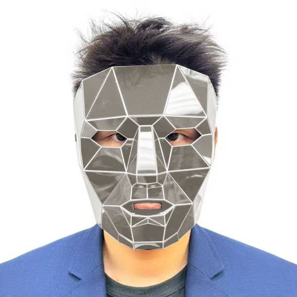 Silver Mirror Boss Mask