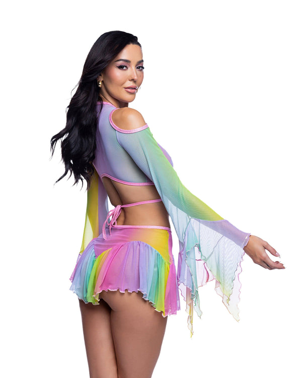 Flow Top or Skirt Set