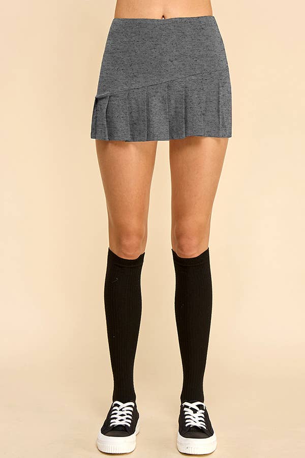 PLEATED SKORT