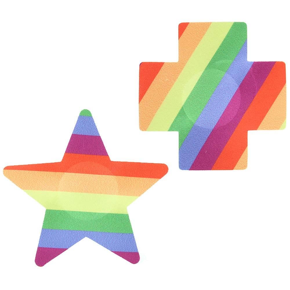 Coquette Rainbow Pasties 2 Pack