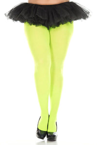 Plus Size Opaque Tights