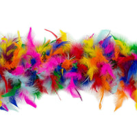 Feather Boa - Lightweight - Rainbow Bright