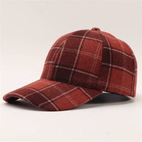 Plaid Baseball Cap