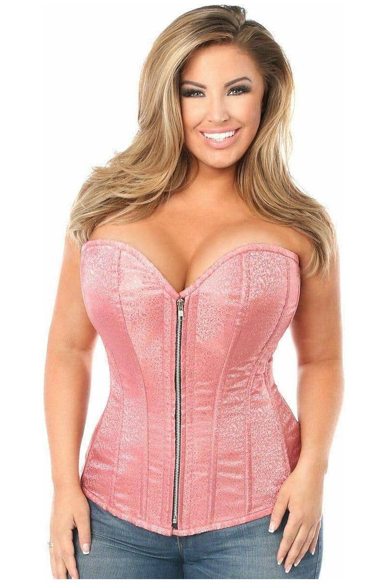Pink Steel Boned Corset