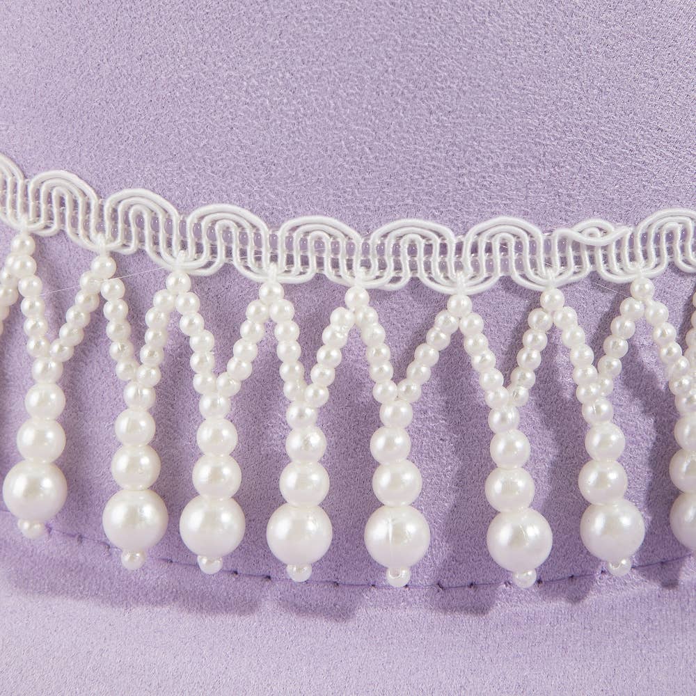 Pearl Fringe Band Cowboy Hat