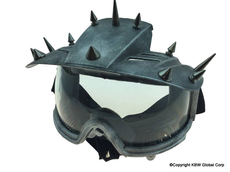 Silver Spiked Steampunk Goggles