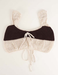 Knit crochet Top or Skirt