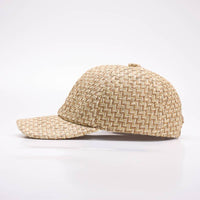 Straw Baseball Cap