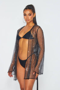 Crystal Cardigan Robe
