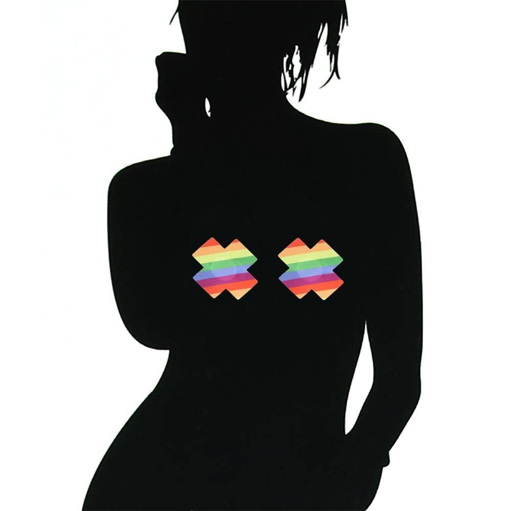 Coquette Rainbow Pasties 2 Pack