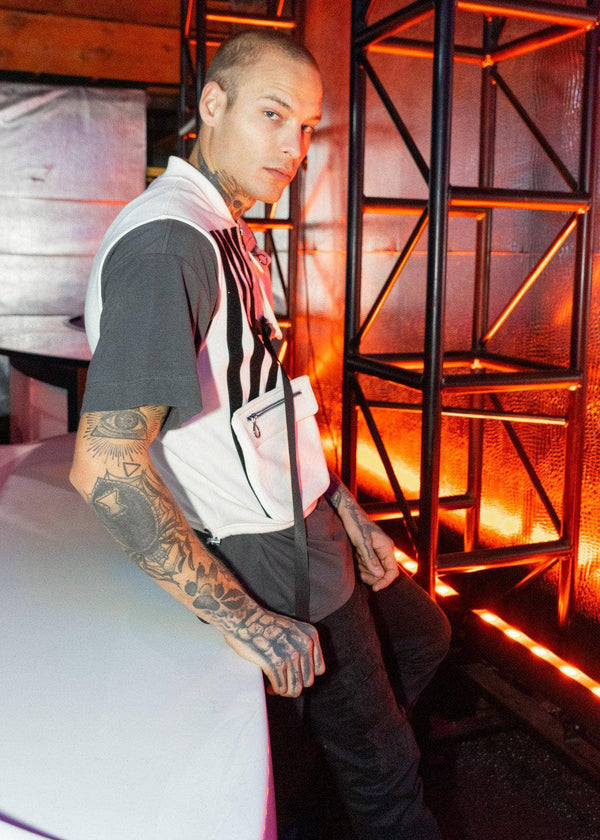Sweater Vest White