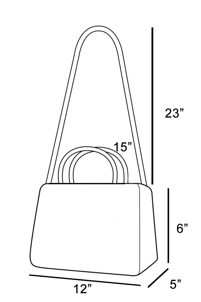 Mini Pocket Glossy Barrel Bag