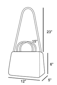 Mini Pocket Glossy Barrel Bag