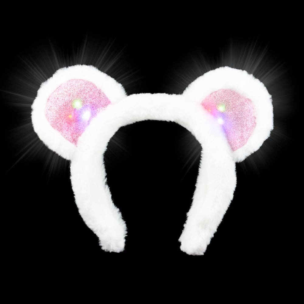 LIGHT-UP TEDDY BEAR HEADBAND