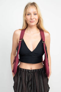 Curved Canvas Festival Vest