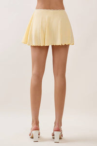 LACE WAIST SKORT