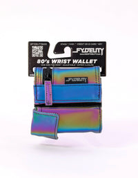 Wrist Wallet Reflective Rainbow