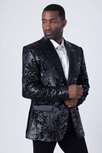 Baroque Sequins Luxury Blazer