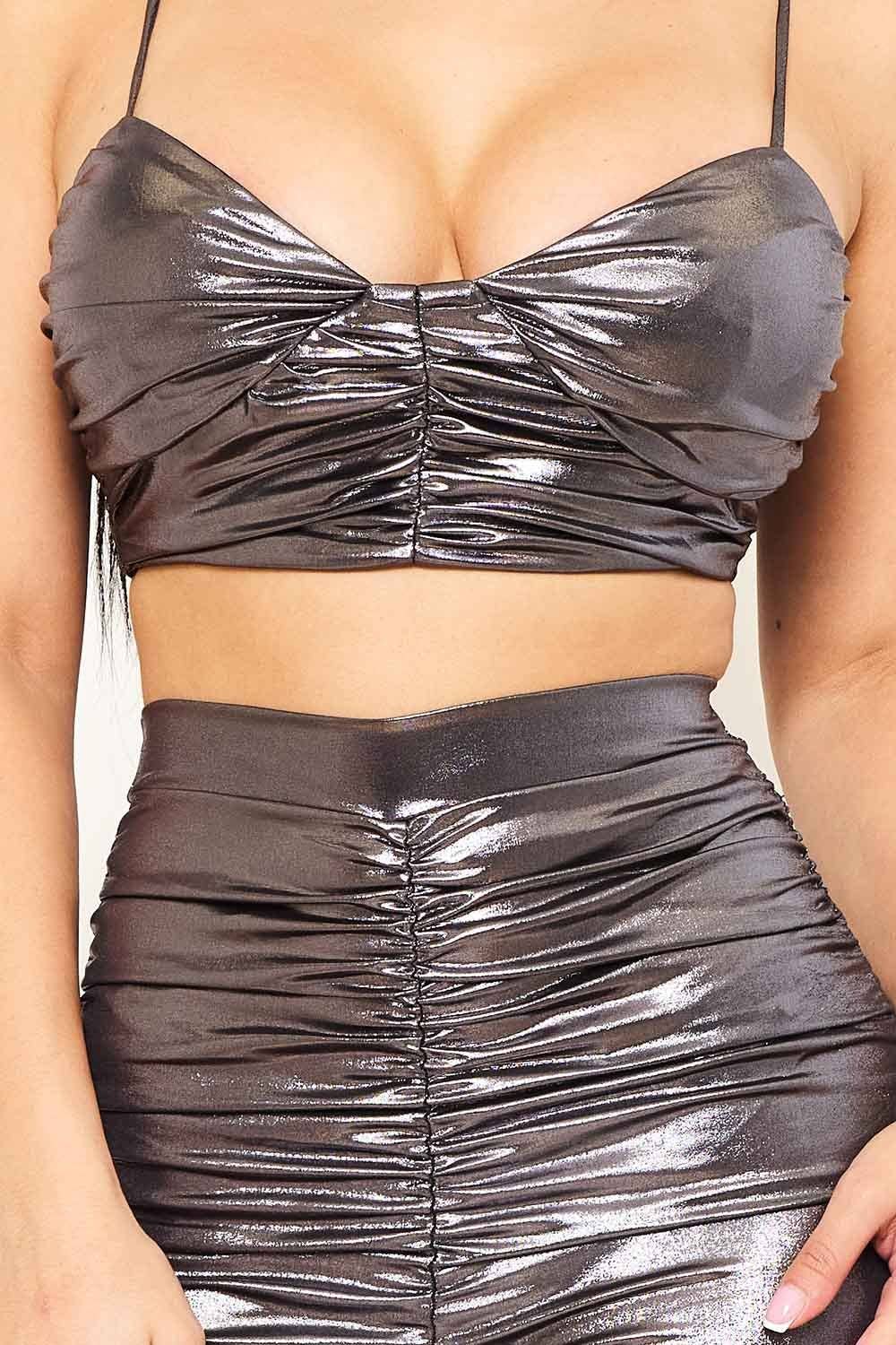 FOIL TOP or BELL PANT