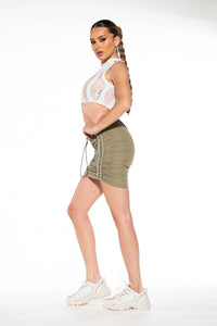 Parachute Mini Skirt