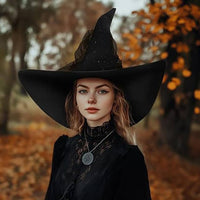 Halloween mesh witch hat