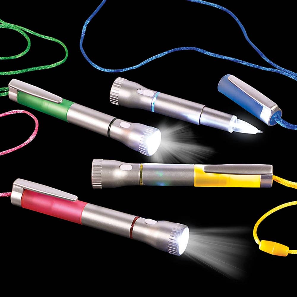 LIGHT-UP PEN W/NECKLACE