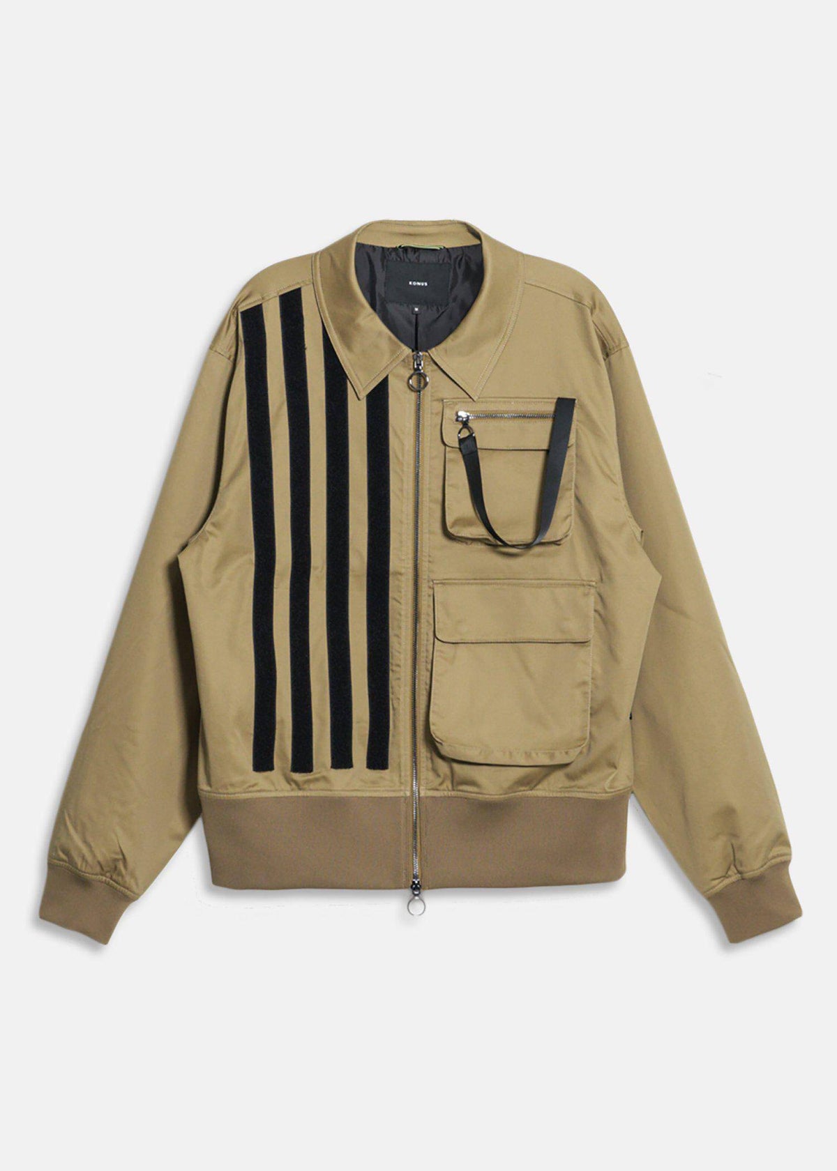 Men's Bellow Flap Pockets jacket in Khaki