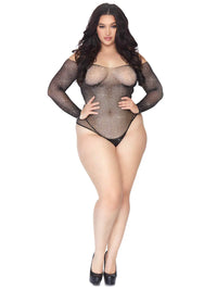 Queen Rhinestone Bodysuit