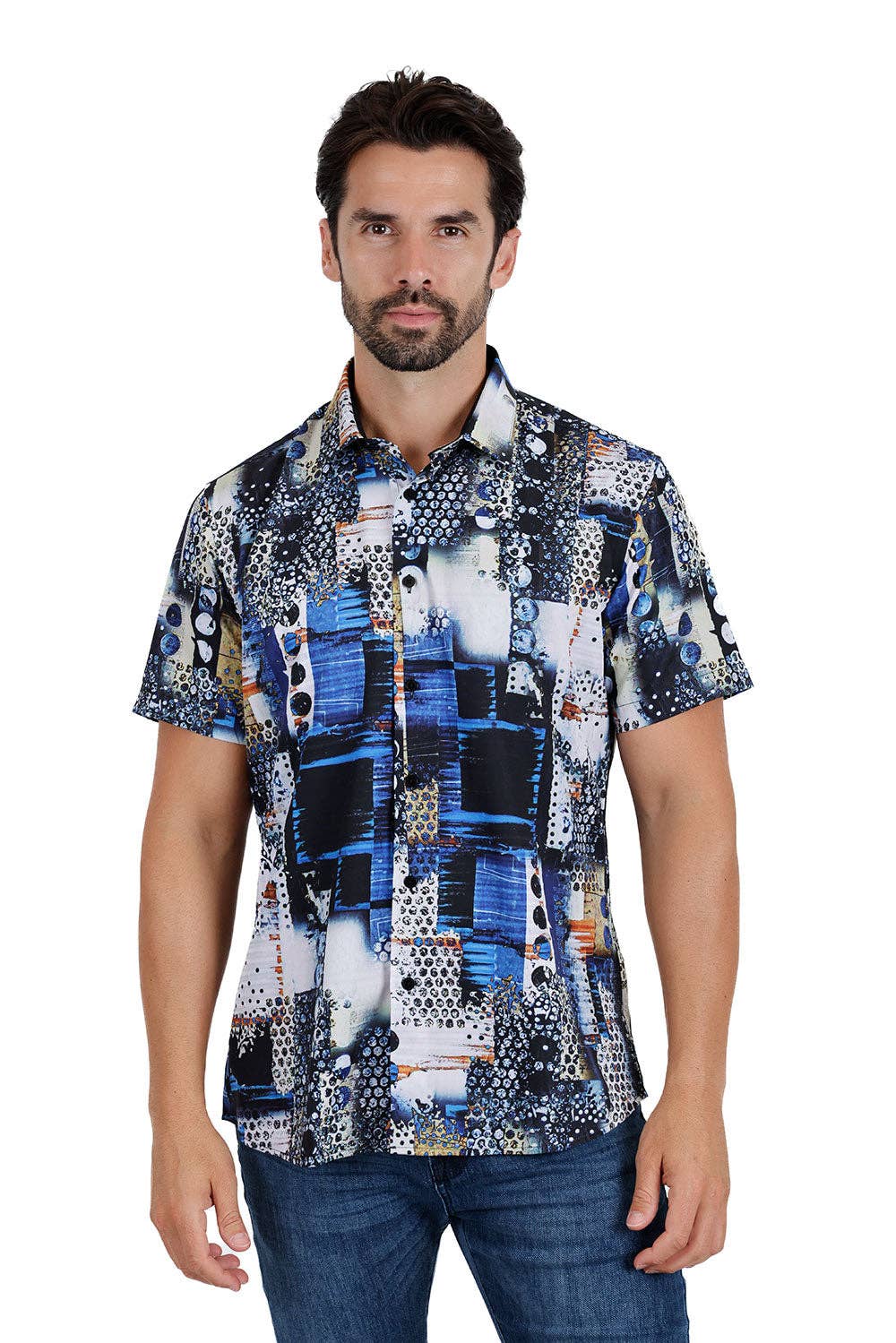 Pursue Abstract Short Sleeve Shirt