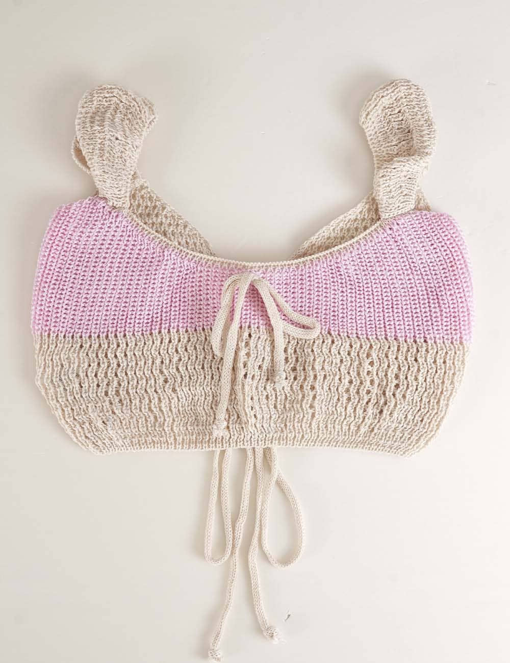 Knit crochet Top or Skirt
