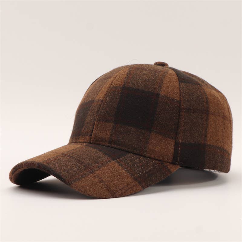 Plaid Baseball Cap