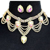 Swag Choker Necklace Set